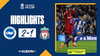 FA Cup Highlights Albion 2 Liverpool 1 [upl. by Gerhard]