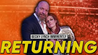 Becky Lynch WWE Return Expected Imminently  Heel Turns Teased On WWE SmackDown [upl. by Svetlana]