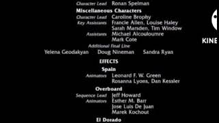 The Road to El Dorado 2000 End Credits [upl. by Trebeh764]