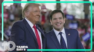 Presidentelect Trump expected to name Sen Marco Rubio as secretary of state CBS News reports [upl. by Kcin103]