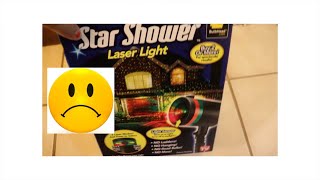 Broken Star Shower Laser Light [upl. by Delcina]