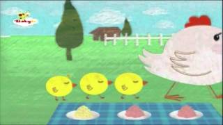 Los Pollitos  BabyTV Español [upl. by Noynek578]