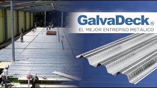 Guía de Instalación Entrepiso Galvadeck  GALVANISSA [upl. by Malcah]