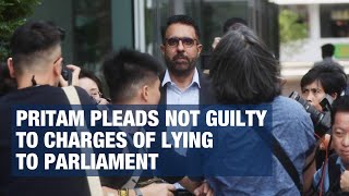 Pritam Singh pleads not guilty to charges of lying to Parliament about Raeesah Khan case [upl. by Hetti]