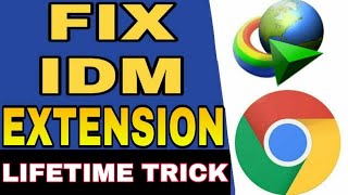 100 LIFETIME FIX IDM EXTENSION CHROME NOT WORKING SOLVED  LIFETIME IDM FIX [upl. by Mosora693]