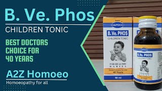 B Ve Phos Children Tonic  बी वी फास vitamin homoeopathy homoeopathyforall [upl. by Joseito755]