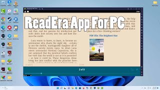 How To Use The ReadEra App For PC Windows 1110  Read ePubPDF on Windows 11 [upl. by Eramal]