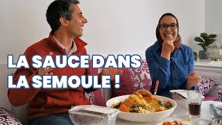 Couscous  la vraie recette  ft Madame Belkacemi [upl. by Liw]