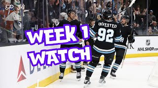 Week 1 Watch NHL Predictions for 20242025 Season  Episode 34 [upl. by Ahsenrat]