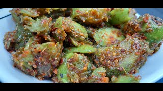 Elaeocarpus serratus Fruit Recipe  Spycy Ceylon Olive Pickle  Veralu  Meals [upl. by Minetta]