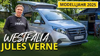 Neuer Mercedes Vito  Westfalia Jules Verne 2025  Kompakter Camper mit Dusche und Toilette [upl. by Eadnus943]