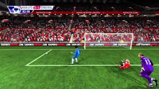 Fernando Torres Miss Man United vs Chelsea  FIFA 11 Edition [upl. by Acirdna]