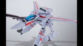 HIMETAL R 超時空要塞マクロス VF1J バルキリー一条輝機 約140mm ダイキャストampABSampPVC製 塗装済み可動フィギュア [upl. by Penny]