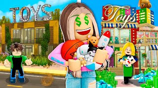 RICH Vs POOR TOY STORE Roblox Bloxburg [upl. by Ursas]