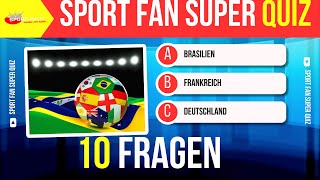 10 knifflige Sportfragen Teste dein Wissen [upl. by Meingolda705]