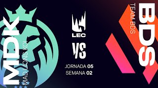 MAD LIONS KOI VS TEAM BDS  SEMANA 2  DÍA 2  LEC 2024  WINTER SPLIT  LEAGUE OF LEGENDS [upl. by Raveaux]