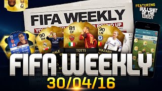 FIFA Weekly 300416  TOTS is FINALLY here New FUT 16 Players Companion App Update [upl. by Charisse237]