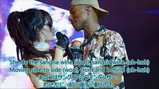 洋楽 和訳 Pharrell Williams x Camila Cabello  Sangria Wine [upl. by Moina]