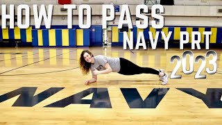 Navy PRT 2024 Physical Readiness Test And How To Pass [upl. by Assillem191]