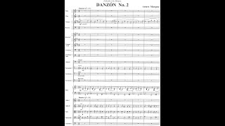 Arturo MÁRQUEZ DANZÓN No2 para Orquesta 1994 VídeoScore [upl. by Dedra]