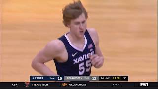 BIGEASThoops Highlights 4 Xavier at Georgetown [upl. by Scrope]