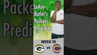 Packers vs Bears Leroy Butler makes his prediction for NFL game [upl. by Enidlareg]