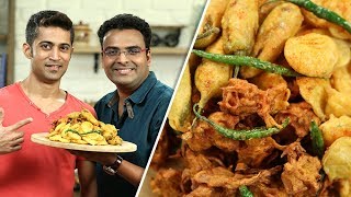 Bhajia Recipe  How To Make Homemade Bhajias  Varun Inamdar feat Fitness Special with Royston [upl. by Eldridge]