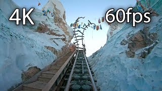 Expedition Everest front seat onride 4K POV 60fps Disneys Animal Kingdom [upl. by Ariom]