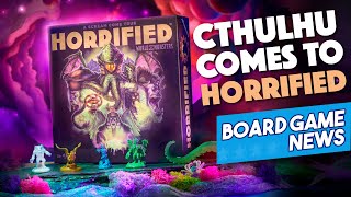 A New HORRIFIED  Board Game News [upl. by Alram]