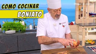 4 FORMAS de preparar BONIATO o BATATA con Karlos Arguiñano [upl. by Brittne]