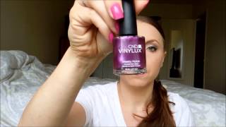 11 Day Wear Test and Haul of CND Vinylux [upl. by Htiel]