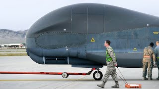 US Airmen Prepare Massive 230 Million Drone for Extreme Spy Mission [upl. by Boeke]