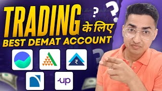 Groww vs Zerodha Vs AngelOne vs Upstox vs Paytm Money  Best Demat Account 2024 [upl. by Rechaba]