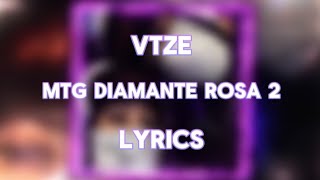 MONTAGEM DIAMANTE ROSA 2 Lyrics [upl. by Sigmund]