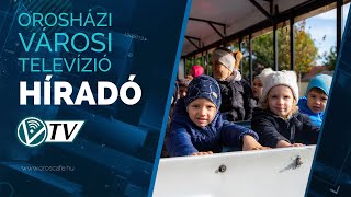 Az Orosházi Városi Televízió híradója  2024 október 18 [upl. by Enelime]