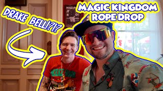 Rope Drop Magic Kingdom Whats it like Tron Standby Queue Meeting Drake Bell [upl. by Cele]