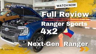 Ford Ranger Sports 4x2 2023  Full Walk Around Review  Performance  ImpressionsRyanKristine [upl. by Hars]