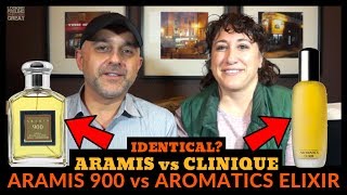 Aramis 900 vs Clinique Aromatics Elixir Fragrance Review  Perfumer Bernard Chant Discussion wDalya [upl. by Ian80]