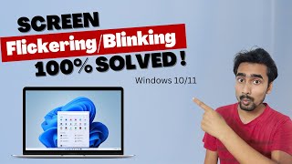 Fix Screen Flickering or Blinking Problem in Windows 111087 Laptops amp PC  Screen Flashing [upl. by Kilah232]