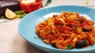 Low FODMAP Vegetable Pasta Stirfry Recipe [upl. by Connell]