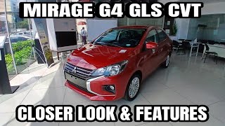 Panalo sa tipid  Mitsubishi Mirage G4 GLS CVT Closer Look and Features amp Promo [upl. by Georgeta]