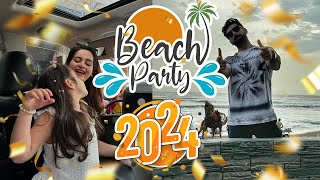 WE WENT TO A VIBRANT SUMMER BEACH PARTY IN KARACHI  2024 [upl. by Kryska740]