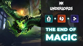 Dota Underlords EP5  Poison Dragon Scaled  The end of magic [upl. by Shadow]