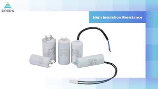 High Quality CBB60 Washing Machine Capacitor 450VAC  EPERS [upl. by Aihsenal]