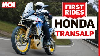 Honda’s affordable new XL750 Transalp impresses both on and offroad  MCN Review [upl. by Anaeirb]