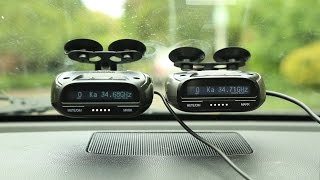 Differences between the Uniden LRD950 amp DFR7 Radar Detectors [upl. by Hepsoj]