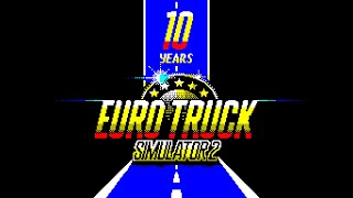 EURO TRUCK SIMULATOR 2 ZX SPECTRUM EDITION  ETS2 10 YAŞINDA [upl. by Nyrrek]