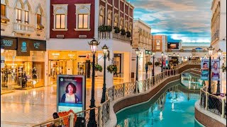 Villaggio Mall Doha Qatar Walking Tour  Qatar No 1 Mall [upl. by Dean]