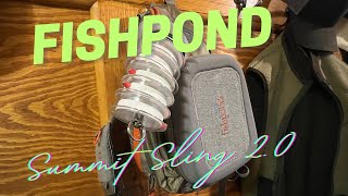 Fishpond Summit Sling 20 review [upl. by Eiruam]