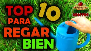 10 Reglas de ORO 🏆 Para Regar  Huerto Adictos [upl. by Zingale136]